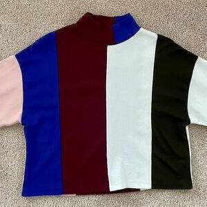 Sfera Women’s Color block Long Sleeve Top - medium